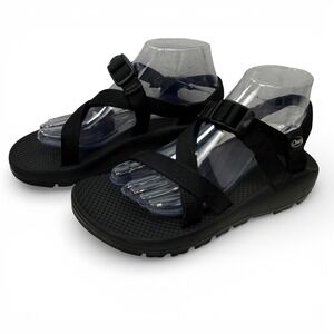 Chaco Z1 Classic Hiking Sandals Women Size 9 Vibram Sole Black Strappy Athletic